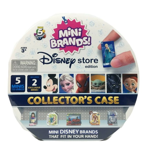 Zuru 5 Surprise Mini Brands Disney Store Edition Collector's Case With 5 Minis - Picture 1 of 4